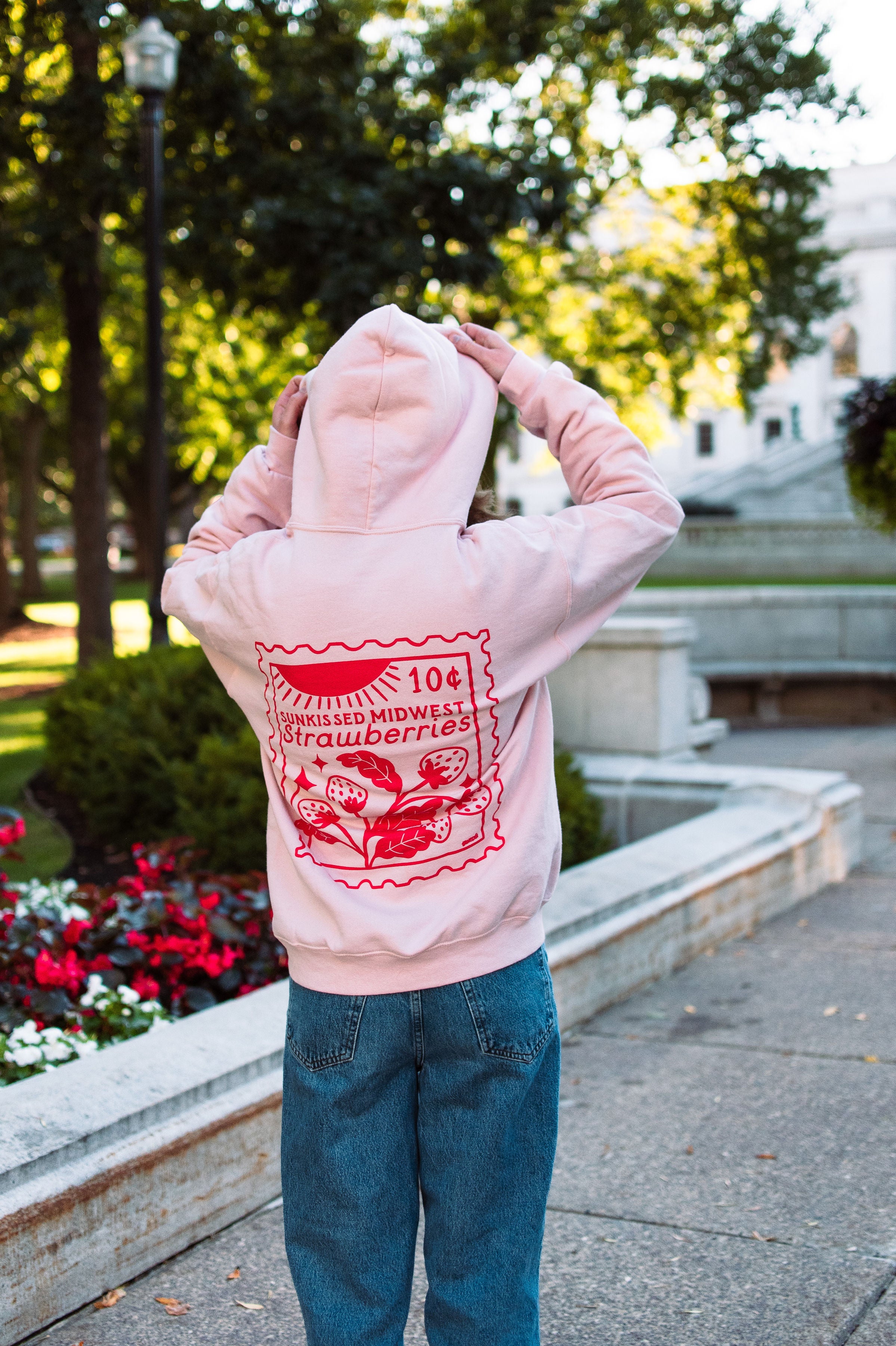 Midwest Strawberry Hoodie