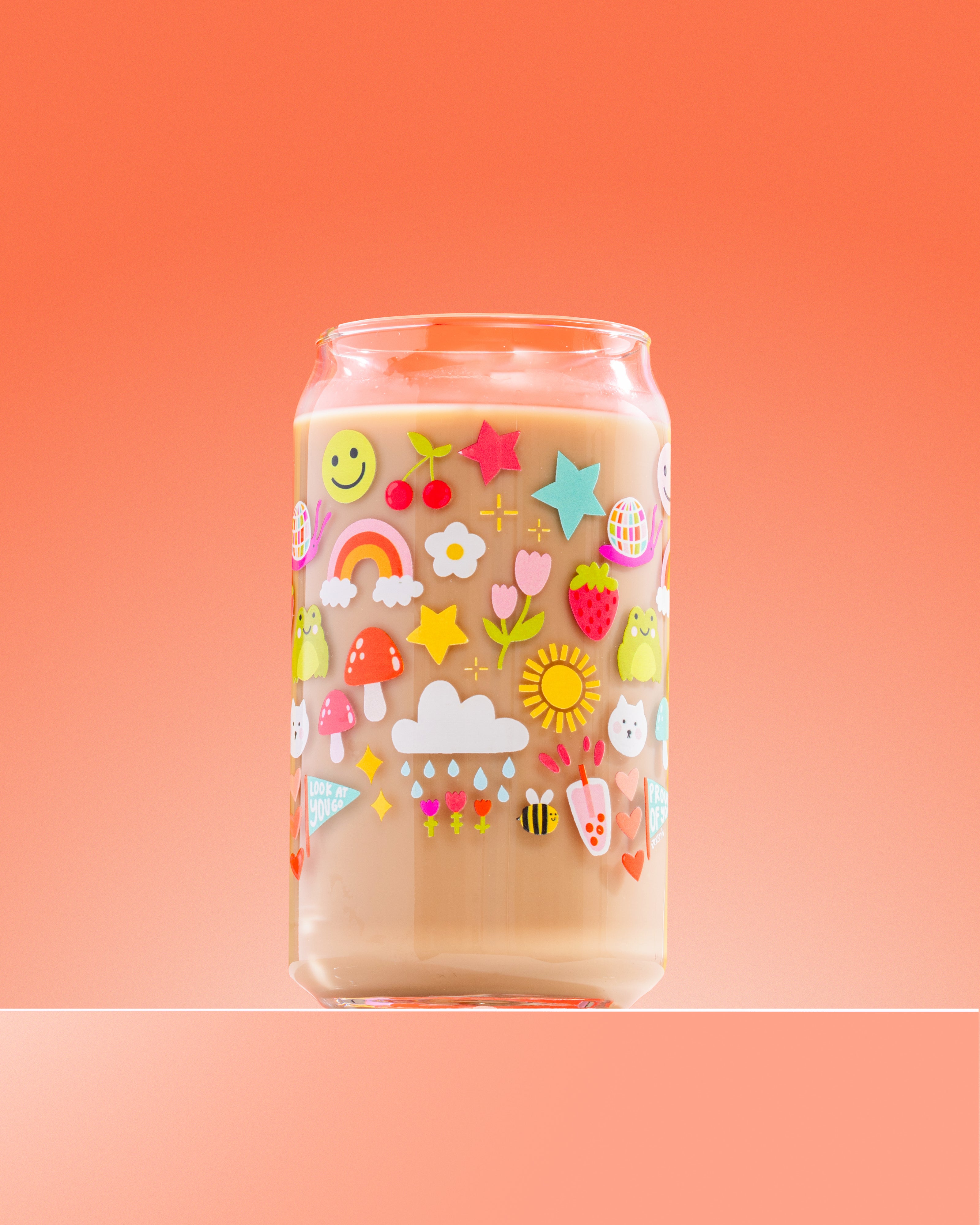 Happy Day Glass 16 oz