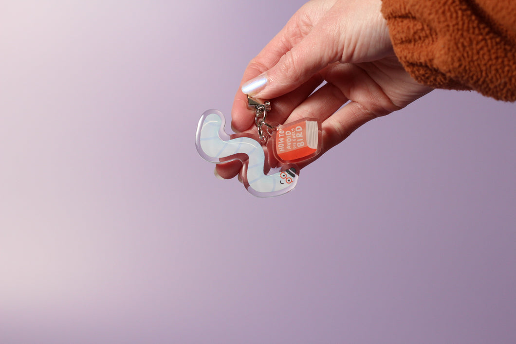 Book Worm Double Charm