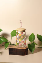 Load image into Gallery viewer, 16 oz Flower Glass
