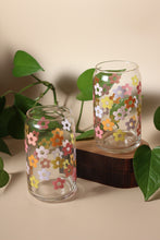 Load image into Gallery viewer, 16 oz Flower Glass
