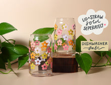 Load image into Gallery viewer, 16 oz Flower Glass
