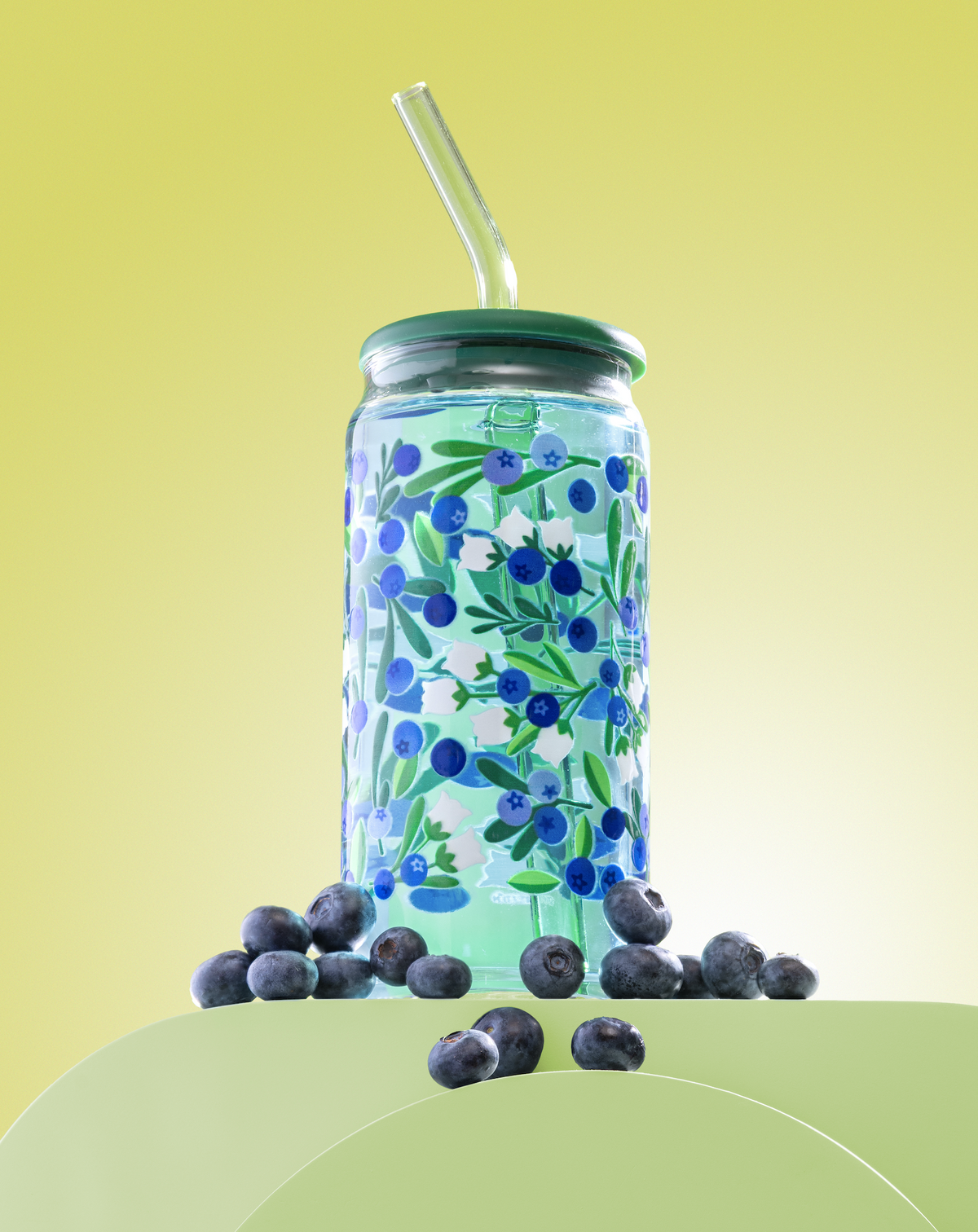 Blueberry Glass 20 oz