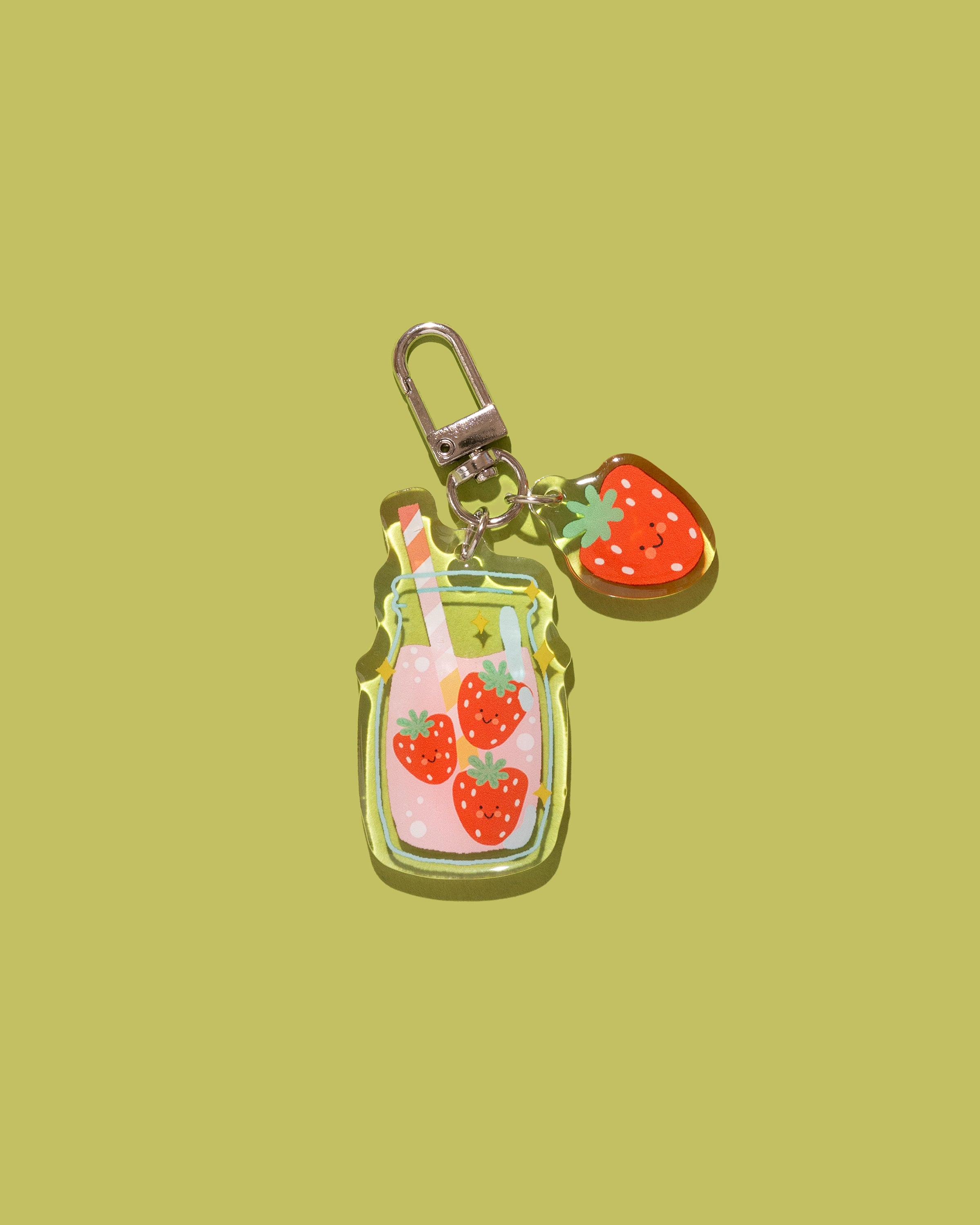 Strawberry Milk Double Charm