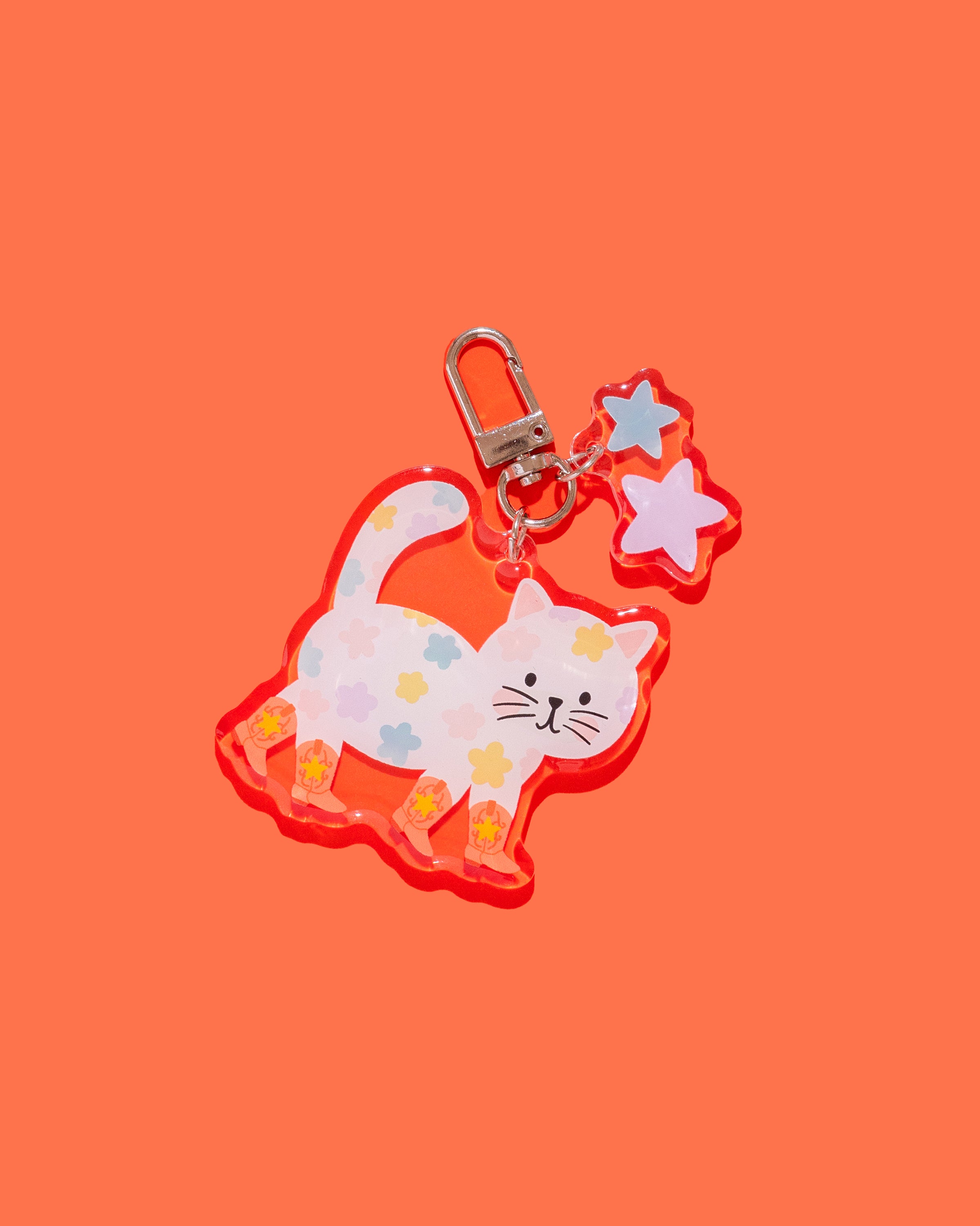 Cowboy Cat Double Charm