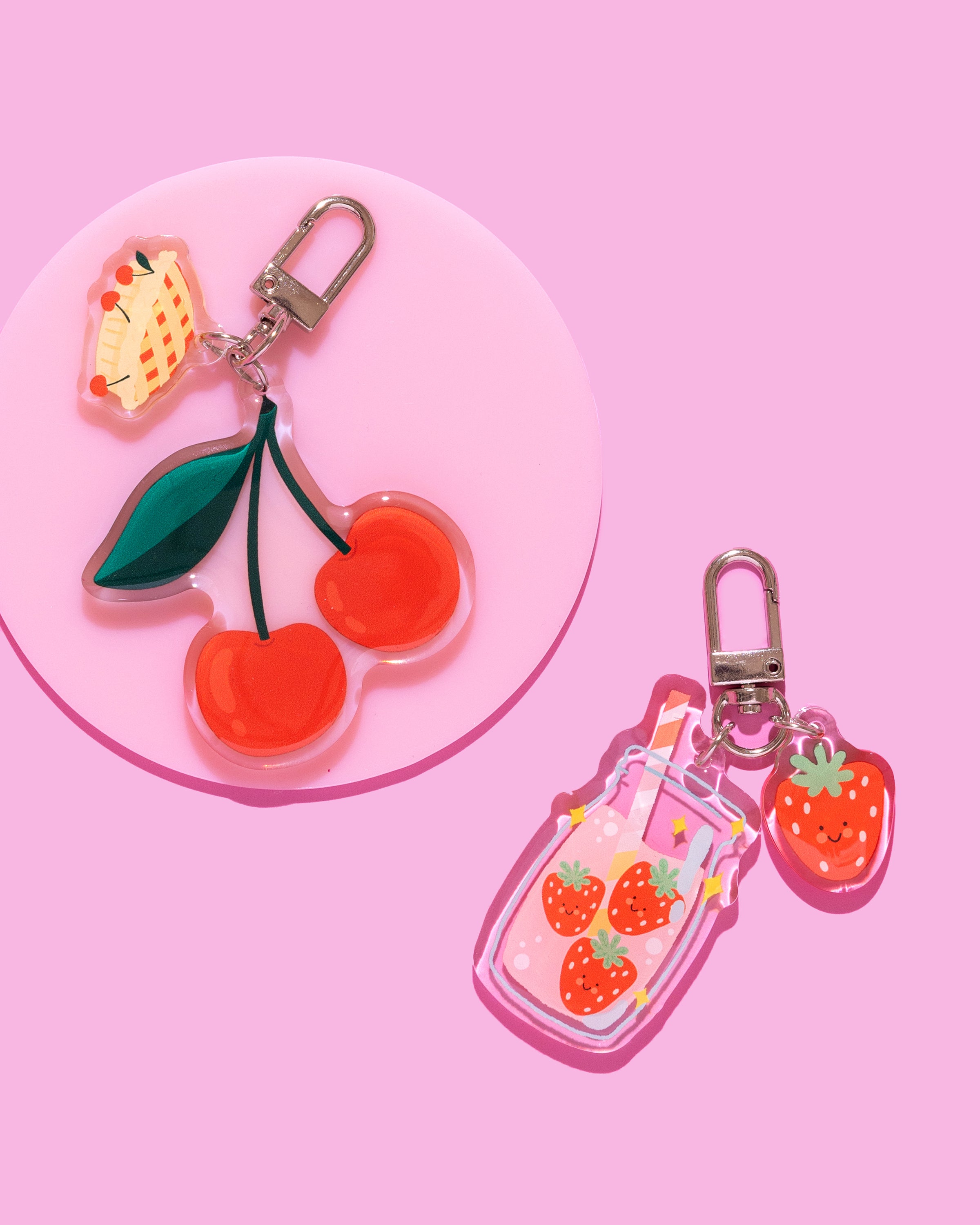 Strawberry Milk Double Charm