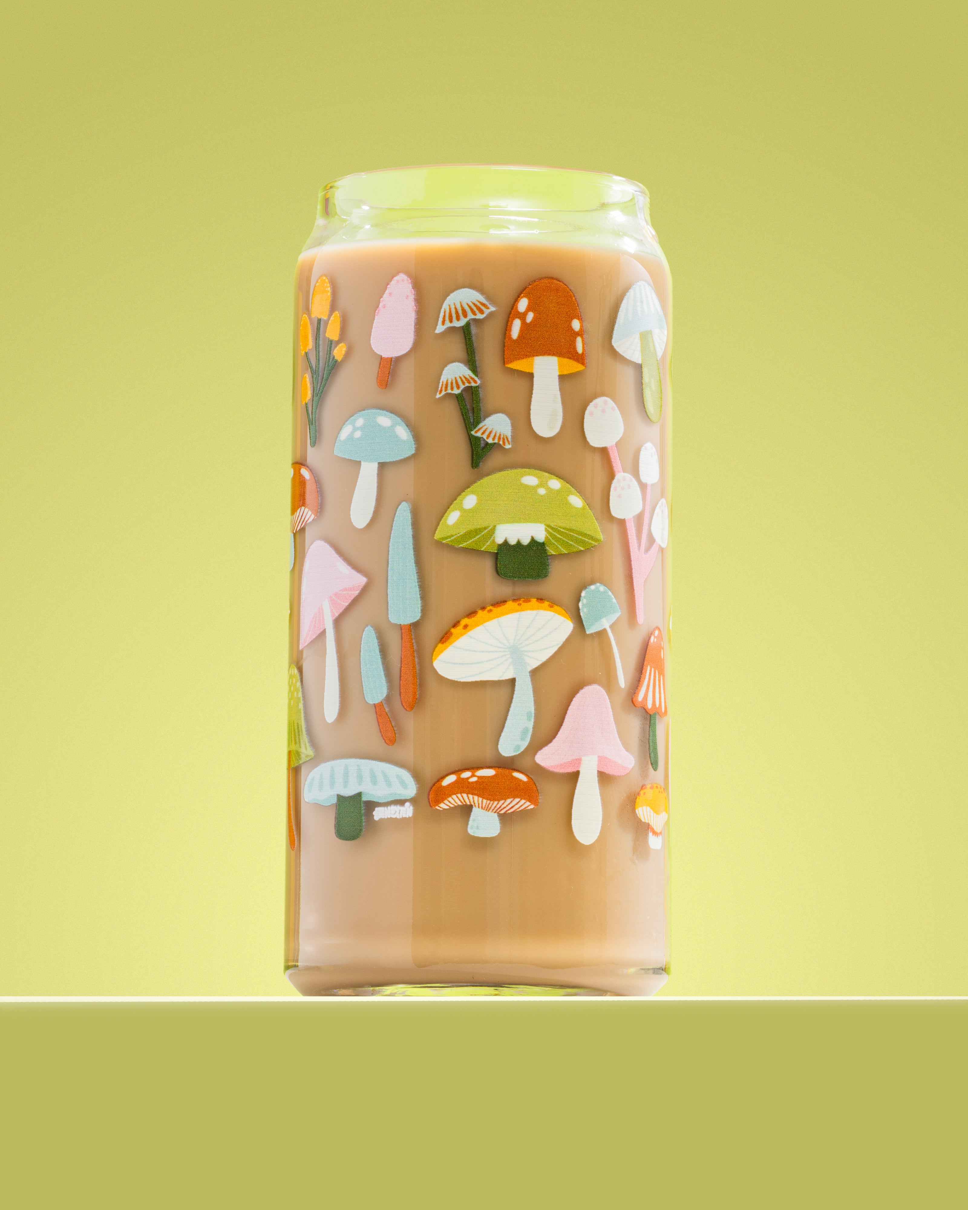 Wild Mushroom Glass 20 oz