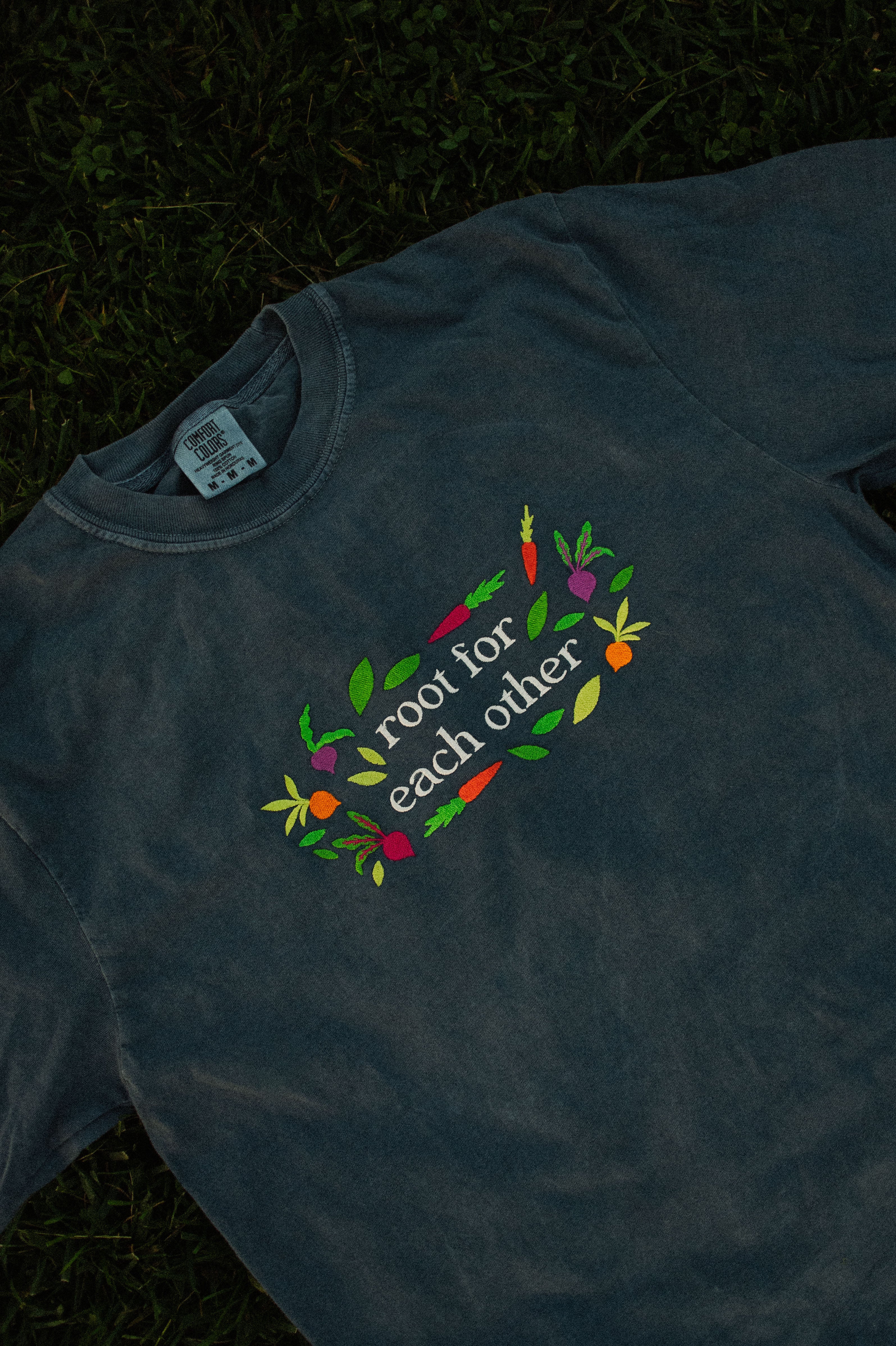 Root For Each Other Embroidered Longsleeve