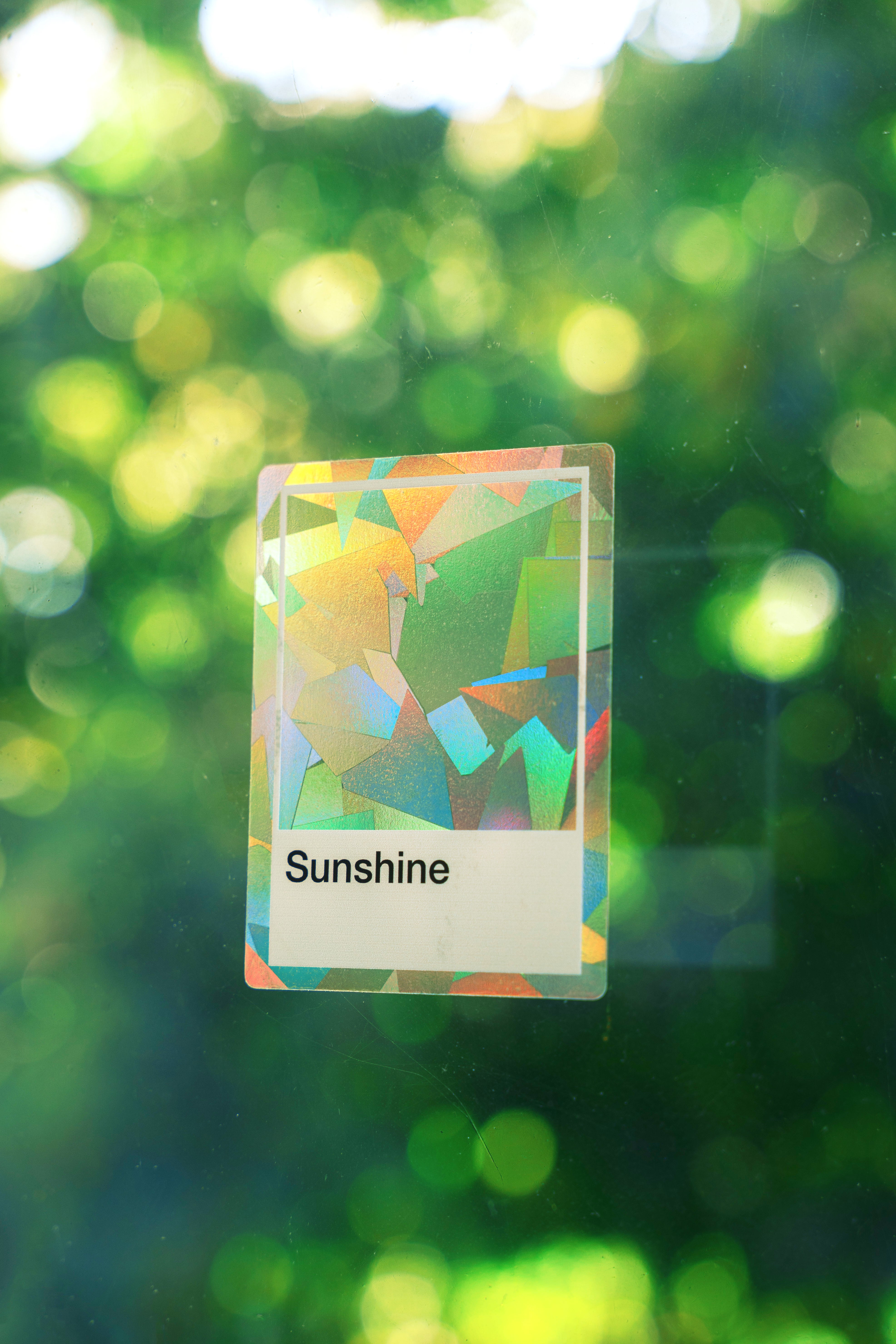 Sunshine Suncatcher Sticker – Prismatic Window Cling | Rainbow Maker Prism Decal