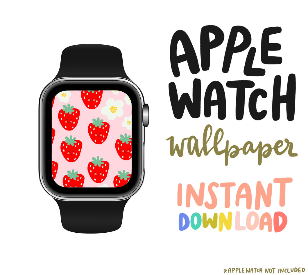 FREE WATCHFACE HAPPY STRAWBERRY T E N B Y T E N